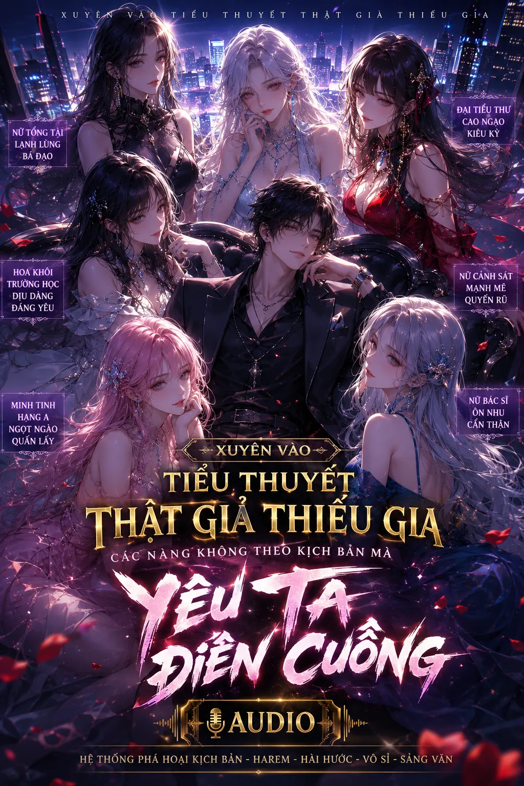 Truyện chữ XUYÊN VÀO TIỂU THUYẾT THẬT GIẢ THIẾU GIA, CÁC NÀNG KHÔNG THEO KỊCH BẢN MÀ YÊU TA ĐIÊN CUỒNG