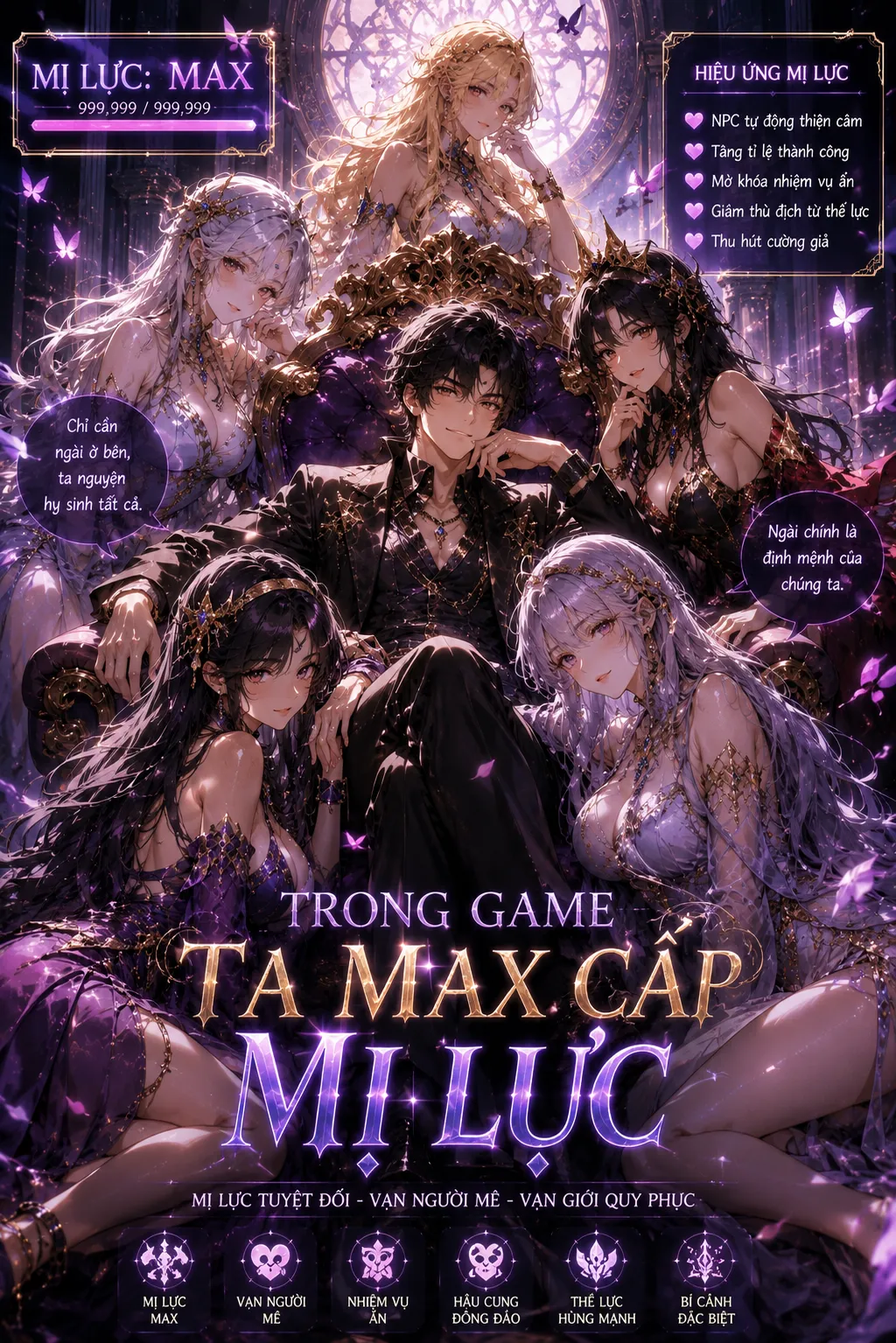 Truyện chữ Trong Game Ta Max Cấp Mị Lực